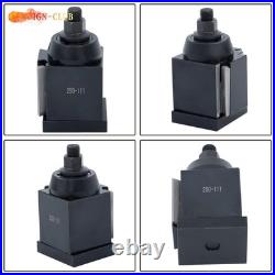 11 Pcs AXA 250-111 6 12 Lathe Steel Wedge Type Quick Change Tool Post Set