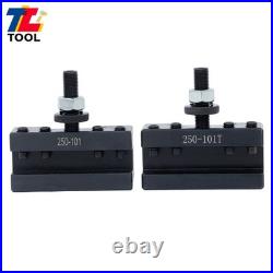 11 Pcs AXA 250-111 6 12 Type Quick Change Tool Post Set Lathe Steel Wedge