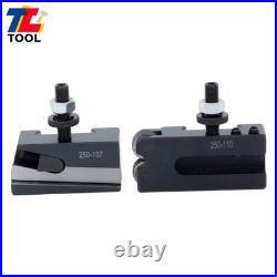 11 Pcs AXA 250-111 6 12 Type Quick Change Tool Post Set Lathe Steel Wedge