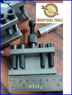 11 Pcs Quick change Tool Post System (T63 Suit Most Lathes) 25mm Opening