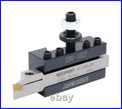 11 Pcs Wedge Type Quick Change Tool Post Set for 6-12 Lathe