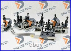 12 Pieces Set T37 Quick Change Tool Post For MyFord / Super 7 / ML 7 Lathes #STN
