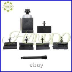 13-18 Lathe Swing CNC CXA Piston Quick Change Tool Post Set 6Pcs CXA 250-300