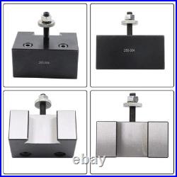 13-18 Lathe Swing CNC CXA Piston Quick Change Tool Post Set 6Pcs CXA 250-300