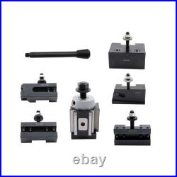 13-18 Lathe Swing CNC CXA Piston Quick Change Tool Post Set 6Pcs CXA 250-300