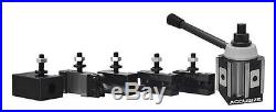 13-18'' Piston Type Quick Change Tool Post 6 Pcs/Set for 300 CXA, #0251-0300