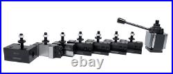 13-18 in Wedge Type Quick Change Tool Post (USA Style) 8 Pc CXA, 0251-0338