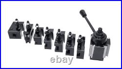 13-18 in Wedge Type Quick Change Tool Post (USA Style) 8 Pc CXA, 0251-0338