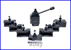 13-18 in Wedge Type Quick Change Tool Post (USA Style) 8 Pc CXA, 0251-0338