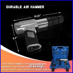 13-Piece Air Hammer Kit, 2500 BPM, Quick-Change Tool Set for Professionals