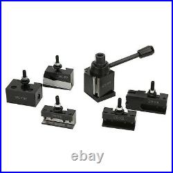 250-000 Quick Change Tool Post Set Wedges Type Steel Material Mini Lathe Acce
