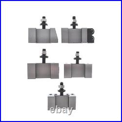 250-100 Piston Quick Change Tool Post Holder Set For Lathe 6 12 6Pcs AXA