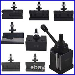 250-222 Wedge Tool Post Holder Set CNC Quick Change Swing Dia 10 15 250-222 Wedge Tool Post Holder Set CNC Quick Change Swing Dia 10 15