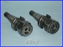 2 KENNAMETAL NMTB 30 QUICK CHANGE TOOL HOLDERS 3/8 1/2 inch Erickson Collets
