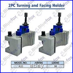 2 PCS A1D2090 Turning Tool Holder For A1 Multifix Quick Change Tool Post 540-100