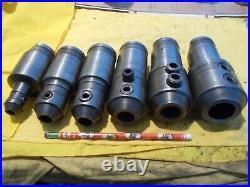2 PUTNAM SHANK END MILL HOLDER LOT tool adapter QUICK CHANGE Q/C