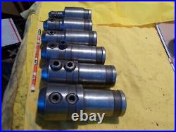 2 PUTNAM SHANK END MILL HOLDER LOT tool adapter QUICK CHANGE Q/C