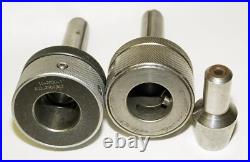 (2) Rapidator 10-2000-1 R8 Bridgeport Quick-Change Tool Holders, (1) EM Adapter