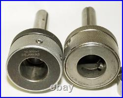(2) Rapidator 10-2000-1 R8 Bridgeport Quick-Change Tool Holders, (1) EM Adapter