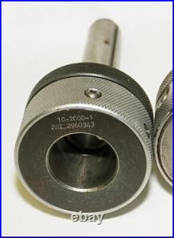 (2) Rapidator 10-2000-1 R8 Bridgeport Quick-Change Tool Holders, (1) EM Adapter