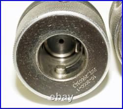 (2) Rapidator 10-2000-1 R8 Bridgeport Quick-Change Tool Holders, (1) EM Adapter