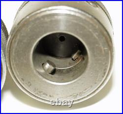 (2) Rapidator 10-2000-1 R8 Bridgeport Quick-Change Tool Holders, (1) EM Adapter