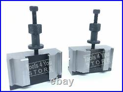 2 Spare Holder For T37 Dickson Type Quick Change Tool Post Parting Holder T-37