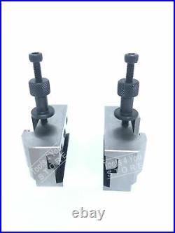 2 Spare Holder For T37 Dickson Type Quick Change Tool Post Parting Holder T-37