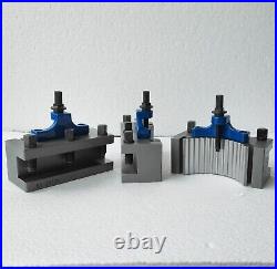 3PCS Fine Ground BD25120 Turning Tool Holder 4 B Multifix Quick Change Tool Post 3PCS Fine Ground BD25120 Turning Tool Holder 4 B Multifix Quick Change Tool Post