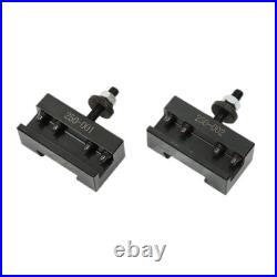 3Pcs OXA 250-000 Wedge Type Quick Change Tool Post Set For Lathe Up to 8