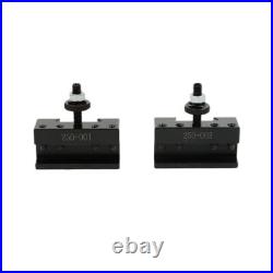 3Pcs OXA 250-000 Wedge Type Quick Change Tool Post Set For Lathe Up to 8