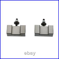 3Pcs OXA 250-000 Wedge Type Quick Change Tool Post Set For Lathe Up to 8