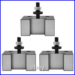 3 Pack CXA #4 250-304 Heavy Duty Quick Change Tool Post Boring Bar Holder 13-18