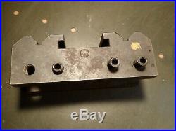 3-Way Lathe Dovetail Drop-In Quick Change Tool Post Dickson S2 Used Good Cond