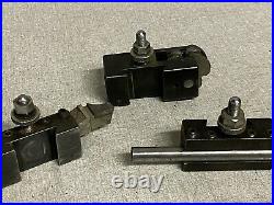 3pc Armstrong Quick Change Tool Post Holders 4A 4B 4E