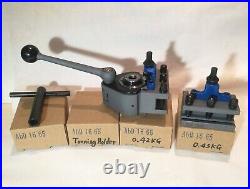 40 Position Quick Change Tool Post Ab Multifix Size for Swing Lathe 40 Position Quick Change Tool Post Ab Multifix Size for Swing Lathe