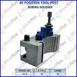40 Position Quick Change Tool Post Multifix A1 With AD2090 AB2090 Holder in US