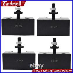 4PCS CXA #4 250-304 Heavy Duty Quick Change Tool Post Boring Bar Holder 13-18 4PCS CXA #4 250-304 Heavy Duty Quick Change Tool Post Boring Bar Holder 13-18