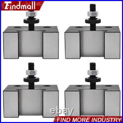 4PCS CXA #4 250-304 Heavy Duty Quick Change Tool Post Boring Bar Holder 13-18 4PCS CXA #4 250-304 Heavy Duty Quick Change Tool Post Boring Bar Holder 13-18