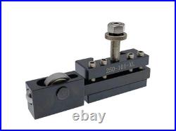 4PC Lathe Tool Holder Set for Quick Change Tool Post + 1PC Burnishing Tool Smo
