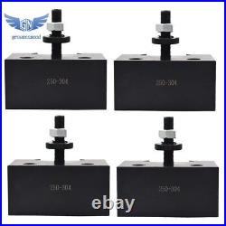 4Pcs CXA #4 250-304 Heavy Duty Quick Change Tool Post Boring Bar Holder 13-18 4Pcs CXA #4 250-304 Heavy Duty Quick Change Tool Post Boring Bar Holder 13-18