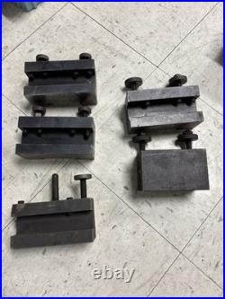 4 Enco & 1 PHASE II DA Size Quick Change Tool Holder 4 TURNING & 1 MORSE TAPER