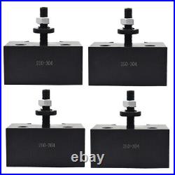 4 Pack CXA #4 250-304 Heavy Duty Quick Change Tool Post Boring Bar Holder 13-18 4 Pack CXA #4 250-304 Heavy Duty Quick Change Tool Post Boring Bar Holder 13-18
