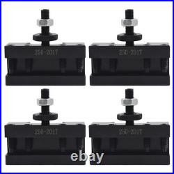 4 Pcs 250-201T BXA Oversize 3/4 Turning Quick Change Tool Post Holder Lathe