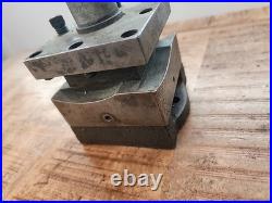 4-Way Quick Change Tool Post Holder 3 x 3 Lathe Logan South Bend Atlas Leblond