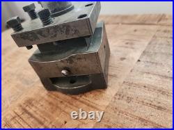 4-Way Quick Change Tool Post Holder 3 x 3 Lathe Logan South Bend Atlas Leblond