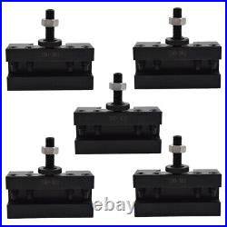 5Pcs 250-302 13-18 CXA Quick Change Tool Post #2 Boring Turning Facing Holder 5Pcs 250-302 13-18 CXA Quick Change Tool Post #2 Boring Turning Facing Holder