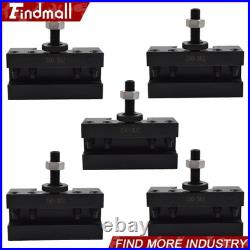 5Pcs CXA #2 250-302 Quick Change Tool Post Boring Turning & Facing Holder Lathe