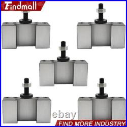 5Pcs CXA #2 250-302 Quick Change Tool Post Boring Turning & Facing Holder Lathe