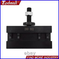 5Pcs CXA #2 250-302 Quick Change Tool Post Boring Turning & Facing Holder Lathe